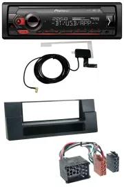 Автомагнитола Pioneer DAB, USB, MP3, Bluetooth для BMW X5 E53 и 5 Series E39