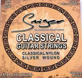 Струны для классической гитары Smiger GSC-028 Light