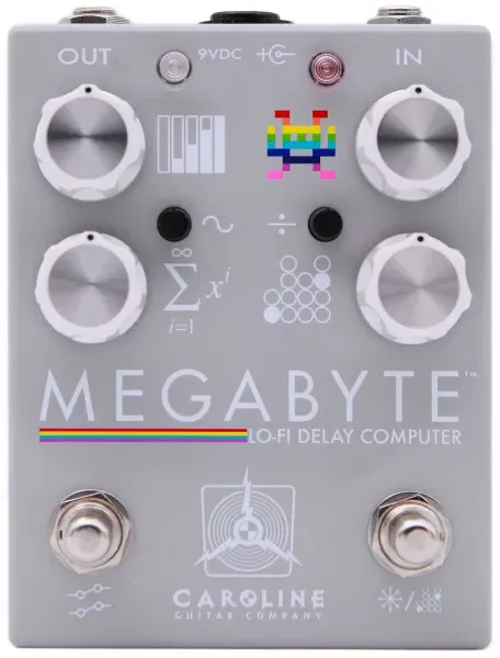 Педаль эффектов для электрогитары Caroline Megabyte Lo-Fi Delay