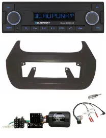 Blaupunkt DAB USB Bluetooth Lenkrad Autoradio für Citroen Nemo Fiat Fiorino Peug