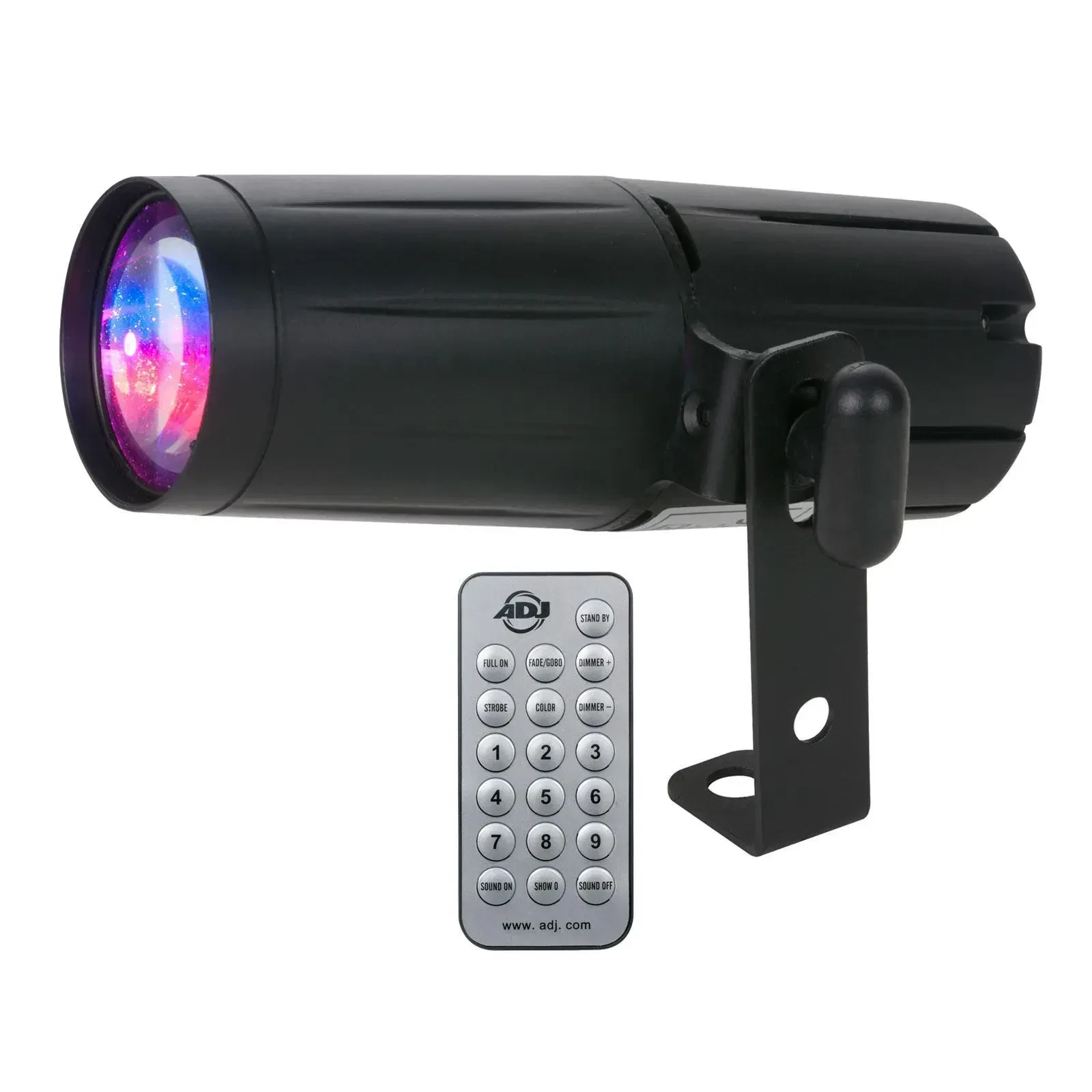 Светодиодный прибор American DJ Pinspot LED Quad DMX RGBW