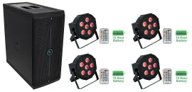 Сабвуфер активный Mackie ThumpSUB GO 8" 400W (набор, 5 шт., с 4 wash-прожекторами)