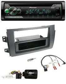 Pioneer USB MP3 DAB Lenkrad CD Autoradio für Fiat Sedici Suzuki SX4