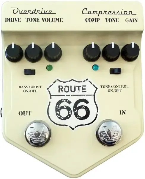 Педаль эффектов для электрогитары Visual Sound V2RT66 Route 66