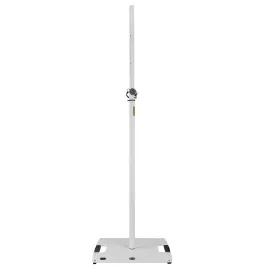 Gravity GLS431W Lighting Stand with Square Steel Base in White