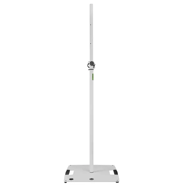 Gravity GLS431W Lighting Stand with Square Steel Base in White