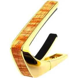 Каподастр Thalia Exotic Series Gold AAA Hawaiian Koa Inlay