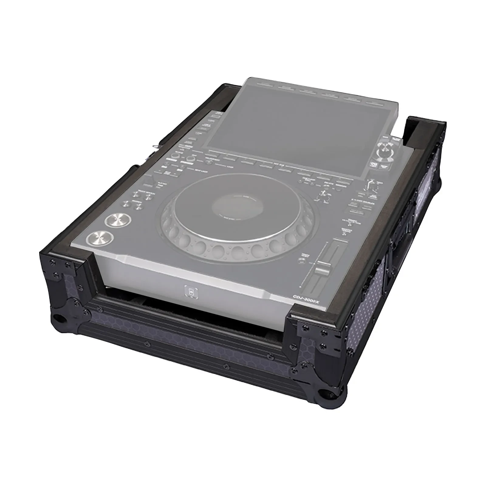 Headliner HL10208 Pitch Black Flight Case for AlphaTheta CDJ-3000X Player