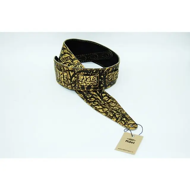 Ремень для гитары Fidel FL8003LT Leather Tigina Sunrise In The Jungle