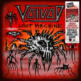 Виниловая пластинка Voivod – Lost Machine – Live (оранжевый/клубничный свирл) 2020