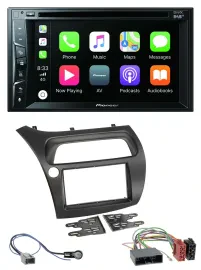 Pioneer MP3 USB DVD Bluetooth DAB 2DIN Autoradio für Honda Civic (2006-2012)