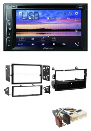Автомагнитола Pioneer 2-DIN, Bluetooth, USB, DVD, DAB, MP3 для Nissan 350Z Roadster 2002–2005
