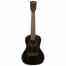 KALA KA-PX-EBY-C - Premier Exotic Ebony Concert Ukulele, with Bag (UB-C)