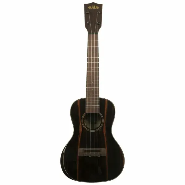 KALA KA-PX-EBY-C - Premier Exotic Ebony Concert Ukulele, with Bag (UB-C)