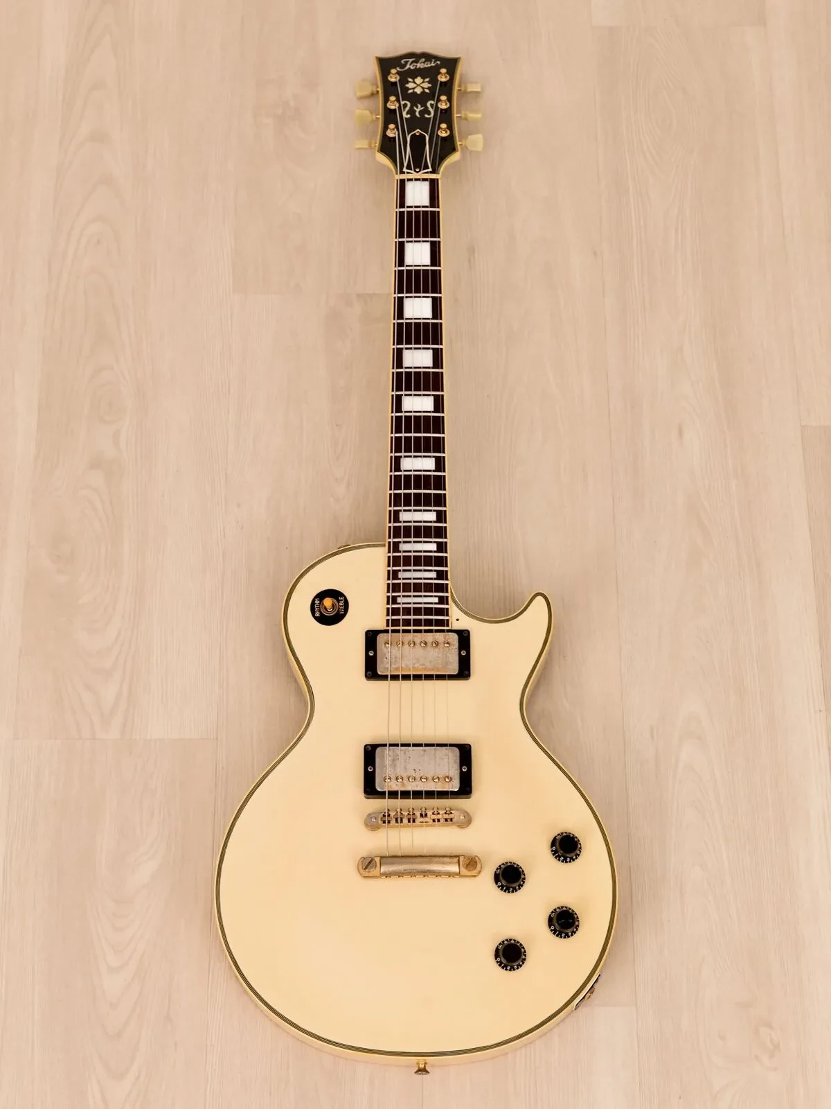 Электрогитара Tokai Love Rock Custom LC60 HH Vintage White w/case Japan 1980