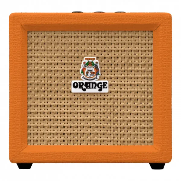Crush Mini 3-Watt Battery Powered Guitar Combo Amplifier Orange