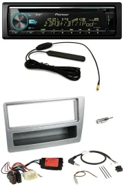 Pioneer CD MP3 Lenkrad DAB USB Autoradio für Honda Civic 2004-2006 silber