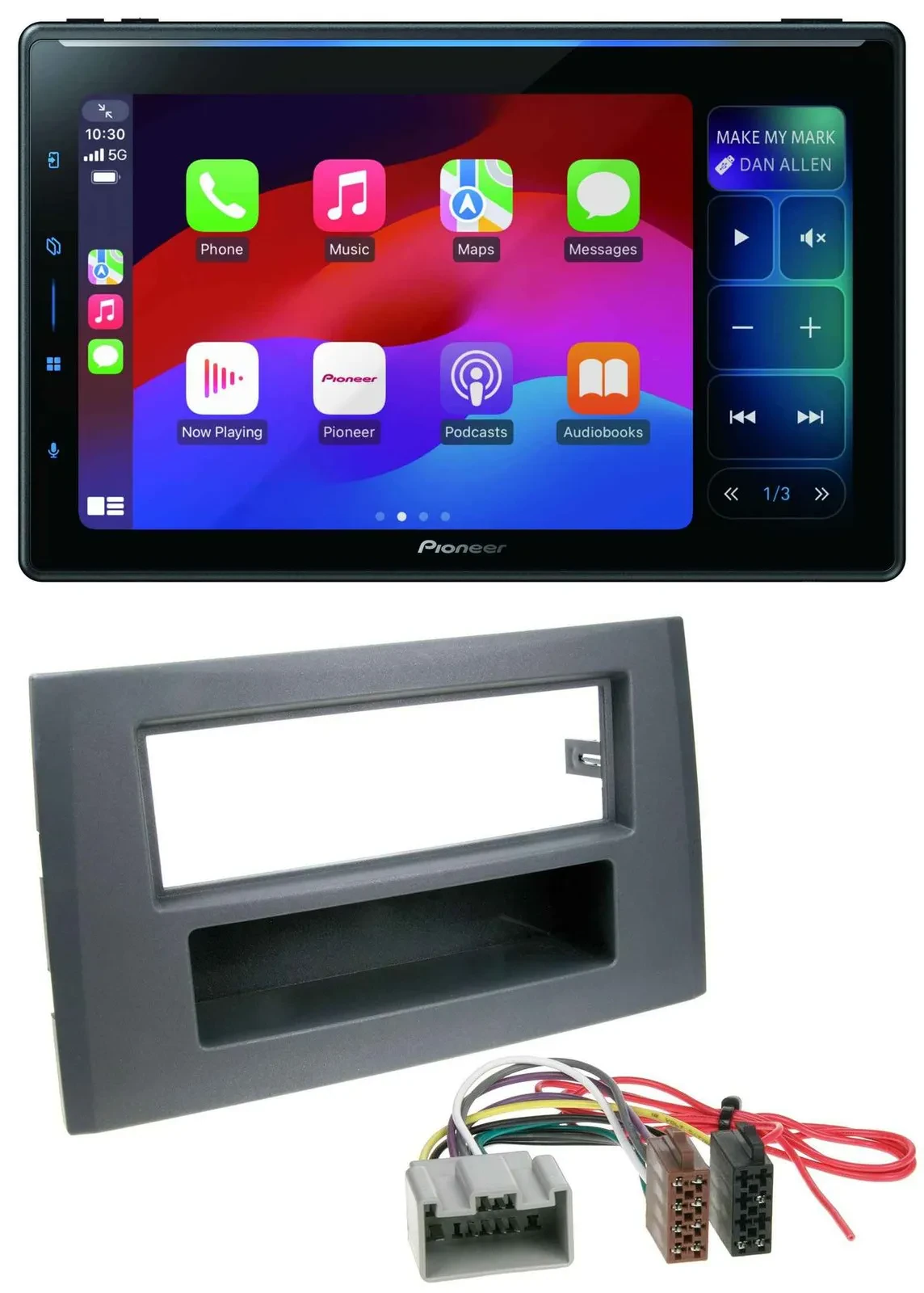 Pioneer Bluetooth DAB MP3 USB Autoradio für Volvo XC90 (14 Pin, 2002-2014)