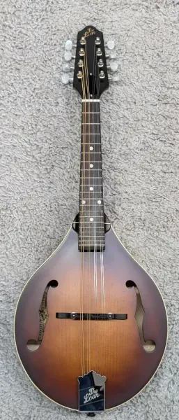The Loar Model LM-110-BRB Honey Creek Hand-Carved A-Style Mandolin in Brownburst