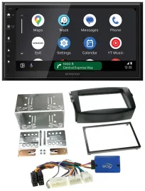 Kenwood DAB Bluetooth USB MP3 2DIN Autoradio für Toyota RAV 4 2011-2013 28 Pin