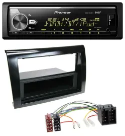 Автомагнитола для Fiat Bravo Pioneer Bluetooth USB DAB MP3