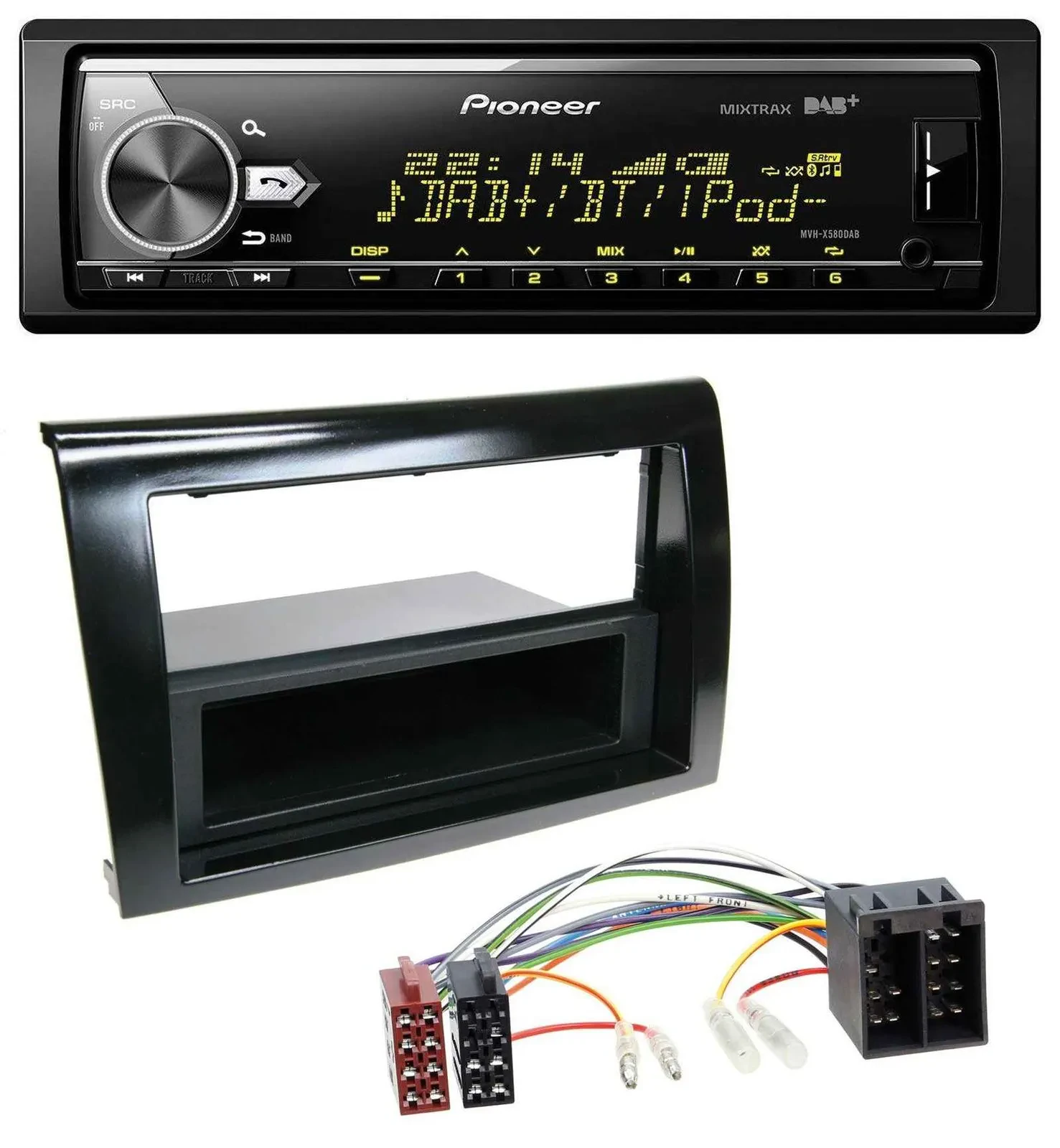Автомагнитола для Fiat Bravo Pioneer Bluetooth USB DAB MP3
