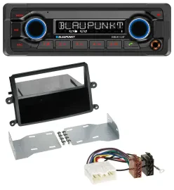 Blaupunkt MP3 Bluetooth USB AUX Autoradio für Mitsubishi L200 (KAOT, ab 2006)