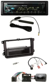 Автомагнитола Pioneer CD/MP3, DAB, USB для Skoda Fabia 5J (2007–2014)