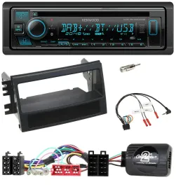 Kenwood Bluetooth DAB CD Lenkrad USB Autoradio für Kia Soul (2009-2011)