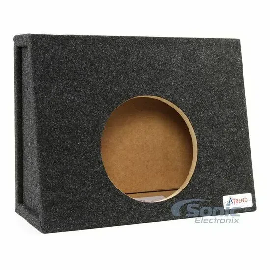 Atrend 10TKV Single 10" Universal Truck Style Vented Subwoofer Enclosure Box
