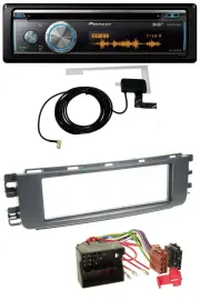 Pioneer Bluetooth DAB MP3 USB CD Autoradio für Smart ForFour (454, 2004-2006)