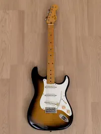 Электрогитара Fender '57 Vintage Reissue Stratocaster ST57-65 Sunburst w/gigbag Japan 1990