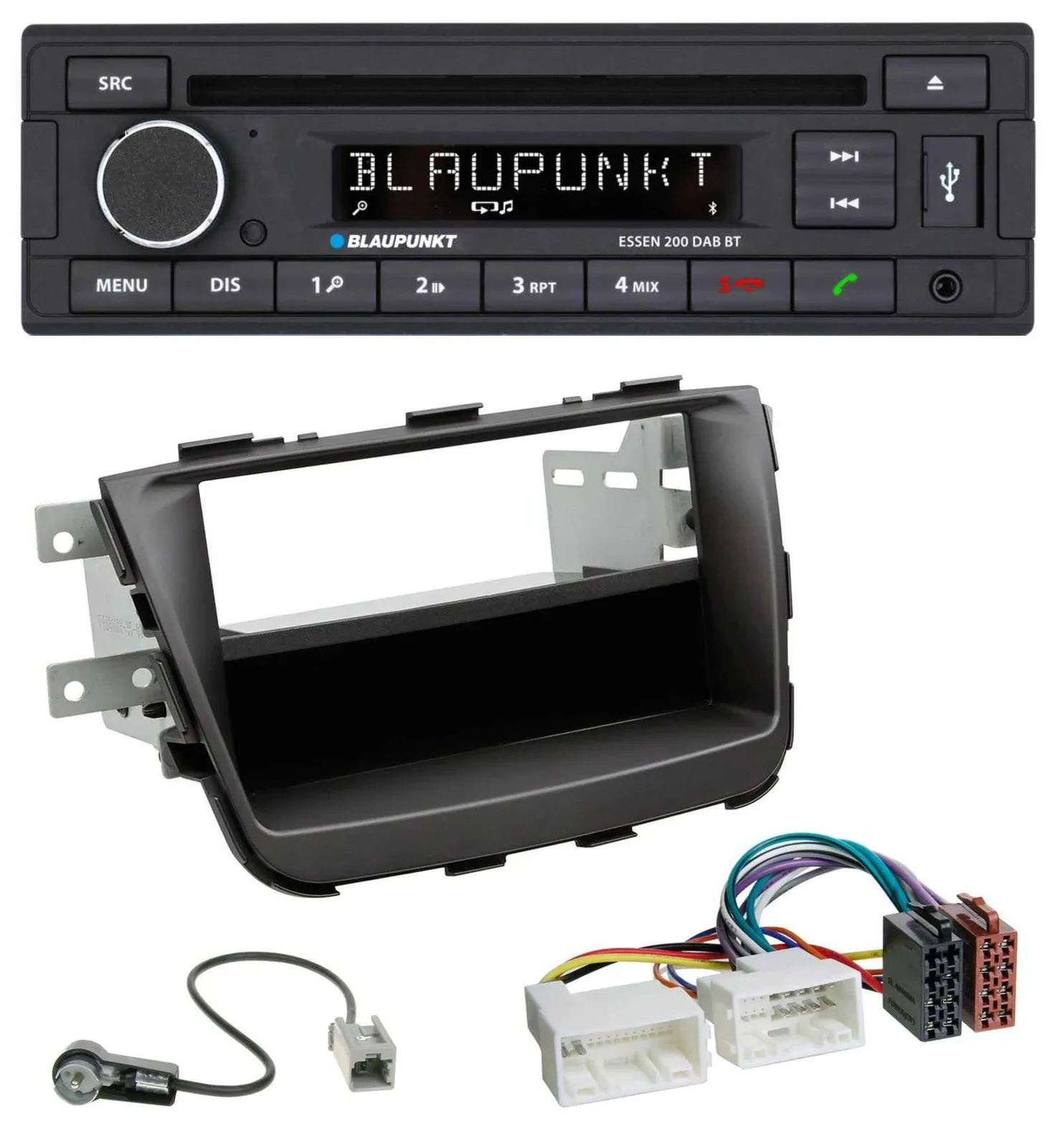 Автомагнитола для Kia Sorento II (XM, Facelift) Blaupunkt USB MP3 Bluetooth DAB CD