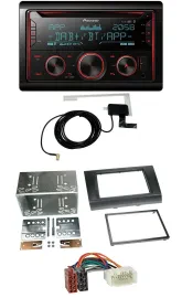 Pioneer 2DIN MP3 DAB USB CD Bluetooth Autoradio für Suzuki Swift (2005-2010)