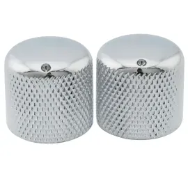 MX2798CR-2 Ручка потенциометра, дюймовый размер, хром, 2 шт, Musiclily