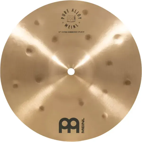 Тарелка барабанная MEINL 10" Pure Alloy Extra Hammered Splash