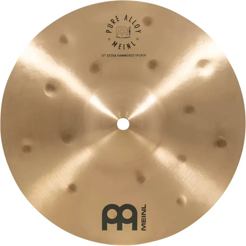 Тарелка барабанная MEINL 10" Pure Alloy Extra Hammered Splash