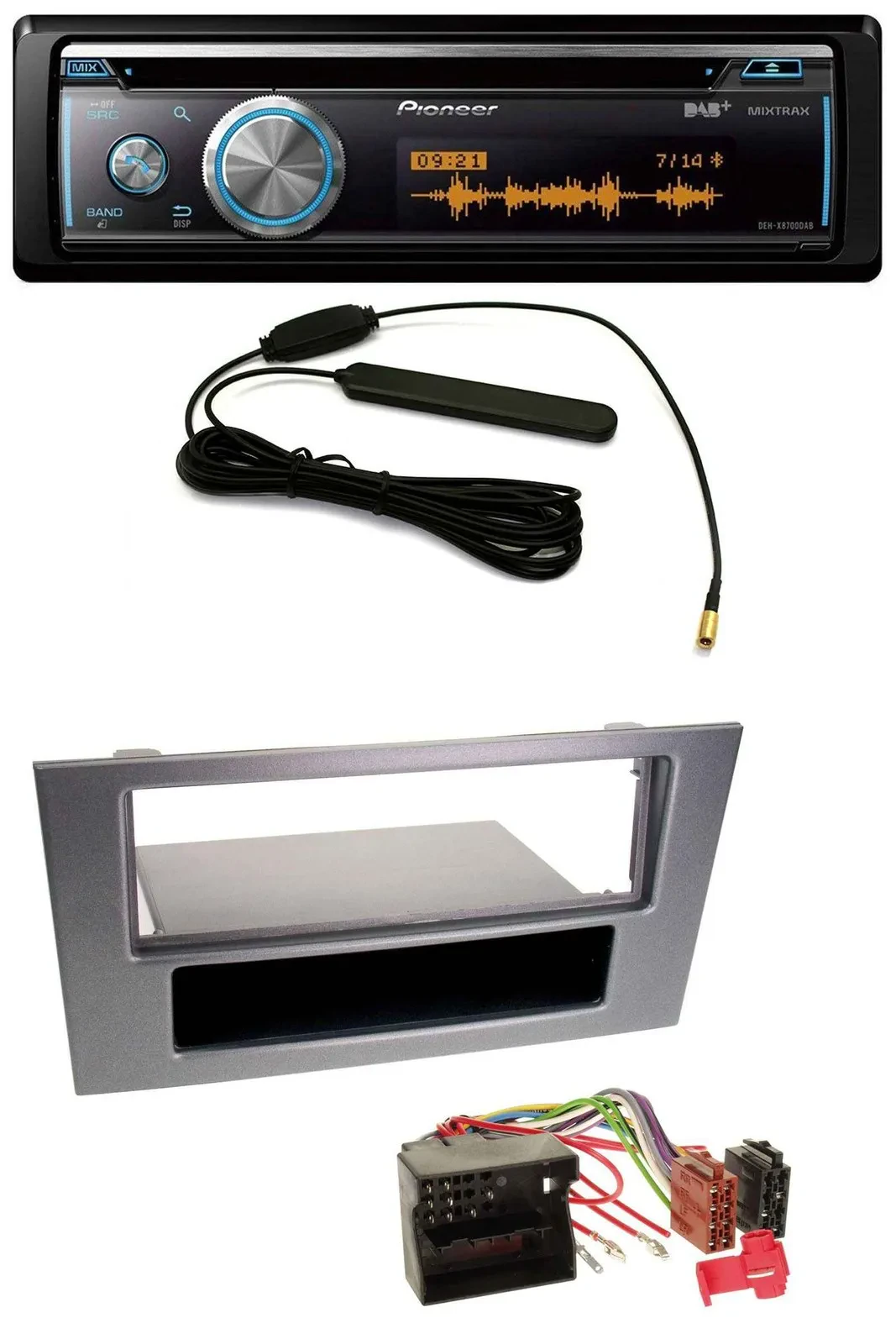 Pioneer CD USB Bluetooth DAB MP3 Autoradio für Ford Mondeo 03-07 OEM-Visteon-Son