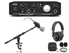 Комплект для подкастов Mackie Onyx Artist 1.2+RCM03+PRO-M50 BROAD 2(1)