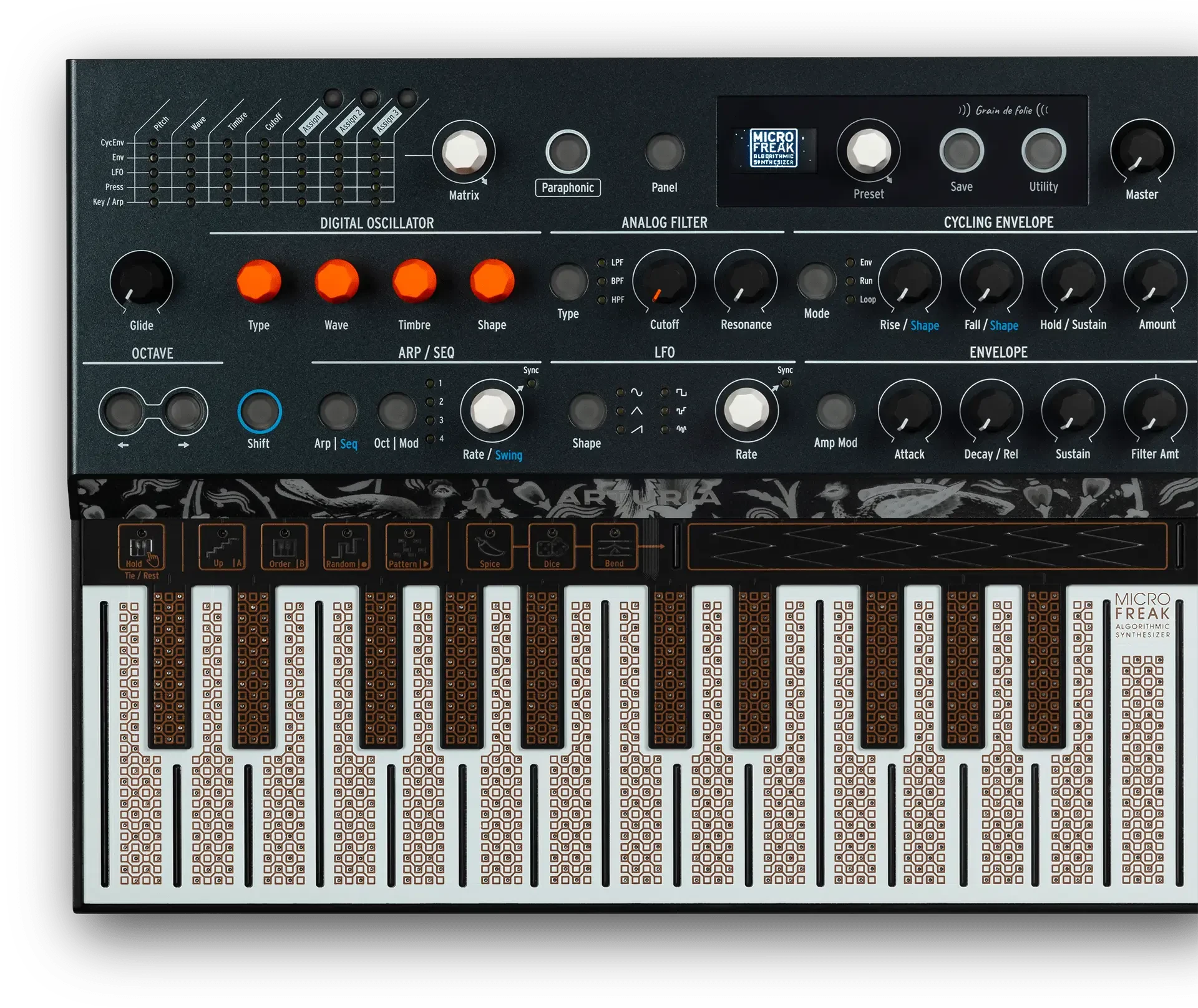 Синтезатор Arturia MicroFreak Hybrid Synthesizer