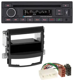 Автомагнитола для SsangYong Korando (2010–2013) Blaupunkt USB, DAB, CD, Bluetooth, MP3