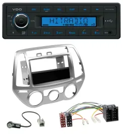 Автомагнитола VDO Bluetooth, AUX, USB, MP3 для Hyundai i20 (2012–2014)