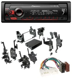 Pioneer MP3 USB DAB Bluetooth Autoradio für Toyota Highlander Matrix RAV 4