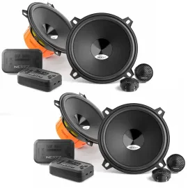 Hertz DSK 130.3 120W 5.25" Dieci Series Component Speakers (2 Pairs)