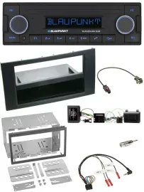 Blaupunkt DAB USB Bluetooth Lenkrad Autoradio für Ford Kuga 2008-2012 schwarz