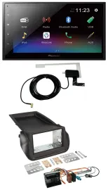 Pioneer DAB MP3 Bluetooth 2DIN USB Autoradio für Citroen Nemo Peugeot Bipper
