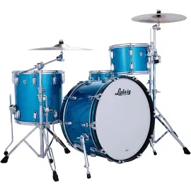 Ударная установка Ludwig Classic Maple Pro Beat (набор, 3 шт.) Vintage Aqua Sparkle