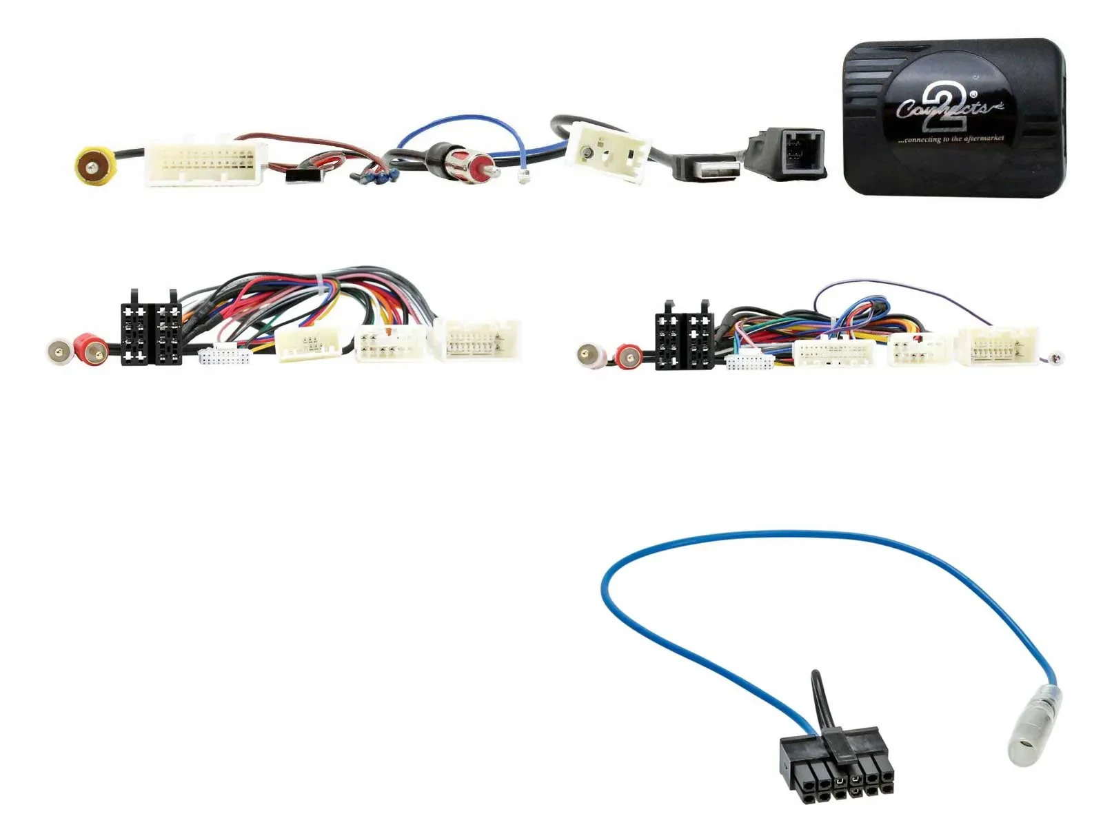 Connects2 Lenkradadapter für Toyota Verso RAV4 Prius Yaris Avensis Kenwood