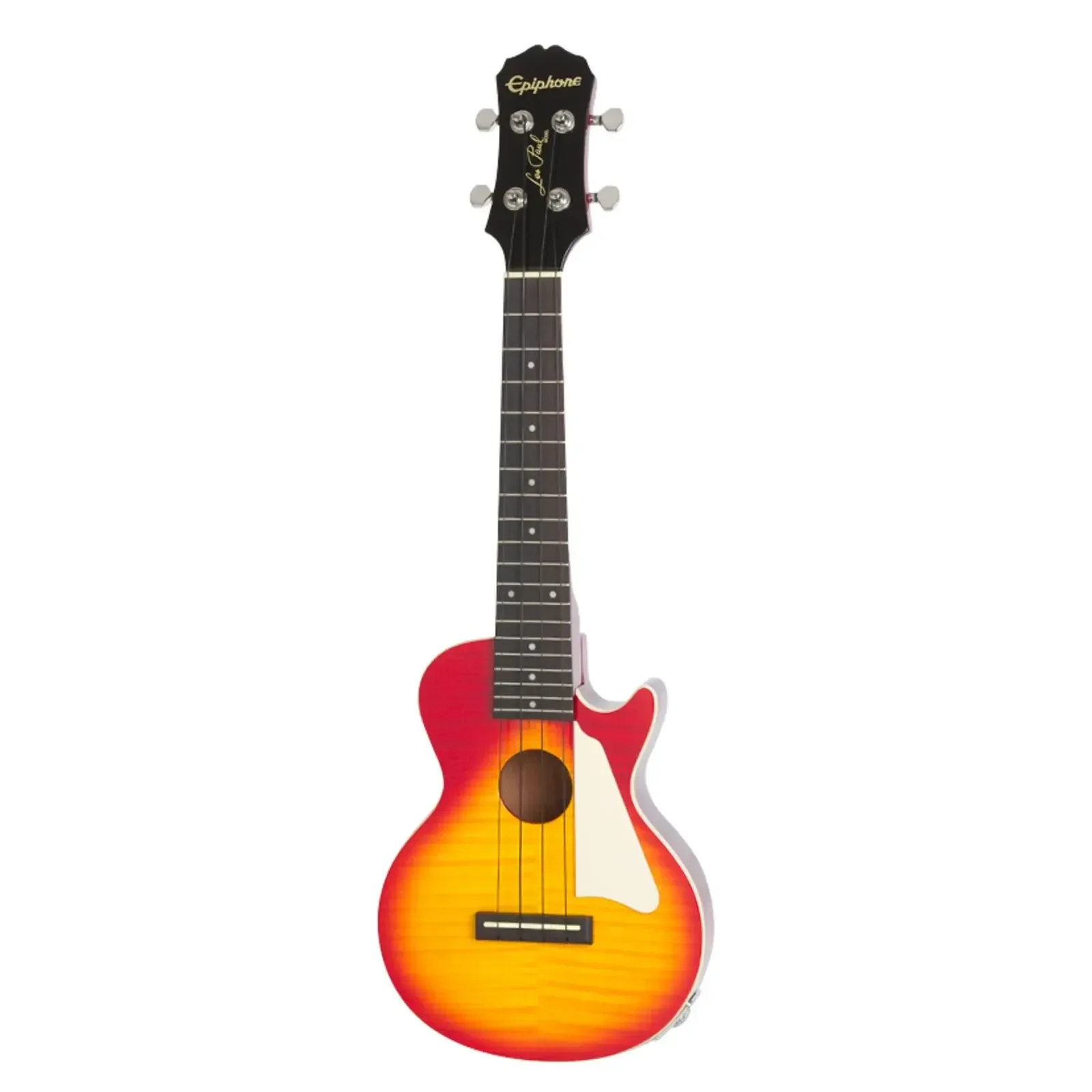 Укулеле концерт Epiphone Les Paul AC/EL Ukulele Heritage Cherry Sunburst