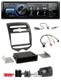 JVC Bluetooth Lenkrad USB DAB Autoradio für Hyundai ix20 ab 2010 man. Klima